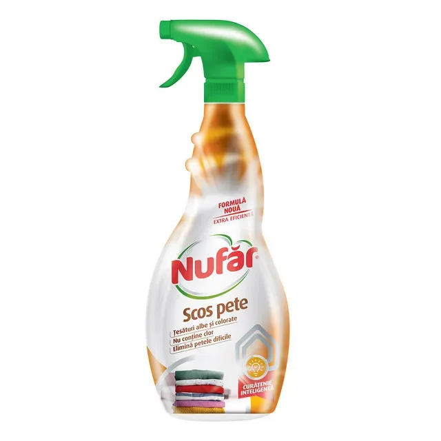 Solutie pentru scos pete Nufar, 0.5 l