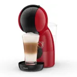 Espressor KRUPS cu capsule NESCAFÉ® Dolce Gusto® Piccolo XS KP1A3510, 1600 W, 15 bari presiune, capacitate rezervor 0.8 L, functie Eco, negru & rosu