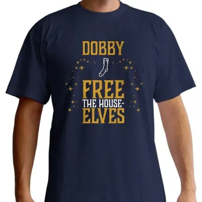 Tricou Harry Potter, Dobby Free the House-Elves, M