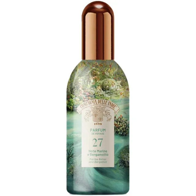 Parfum de voiaj Campagnia delle Indie 8 Note marine si Bergamotto, 100 ml
