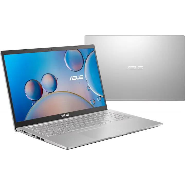 Laptop ASUS cu procesor Intel® Celeron® N4000 pana la 2.60 GHz, dual core, 4MB, 15.6", FHD, 12GB DDR4,512 GB SSD, Intel® UHD Graphics 600, NO OS, Transparent Silver
