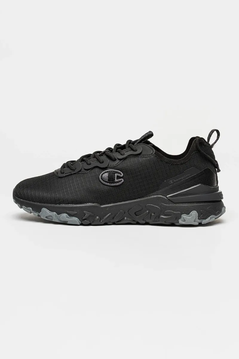 Champion, Pantofi sport Athos din material textil, Negru, 42