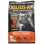 Hrana uscata premium, pentru caini, cu vita si orez 3kg