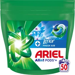 Detergent +Touch of Lenor, 50 capsule