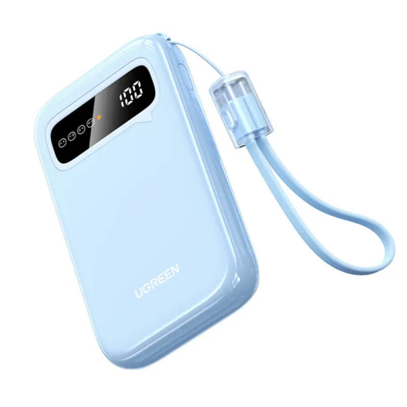 Baterie Externa USB Tip-C 10000mAh 20W Digital Display, Ugreen, PB522 (45423)