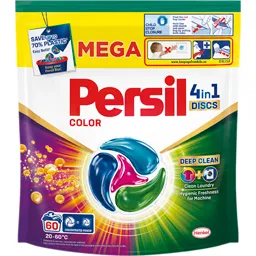 Detergent Deep Clean 4in1 Discs Color 60 capsule
