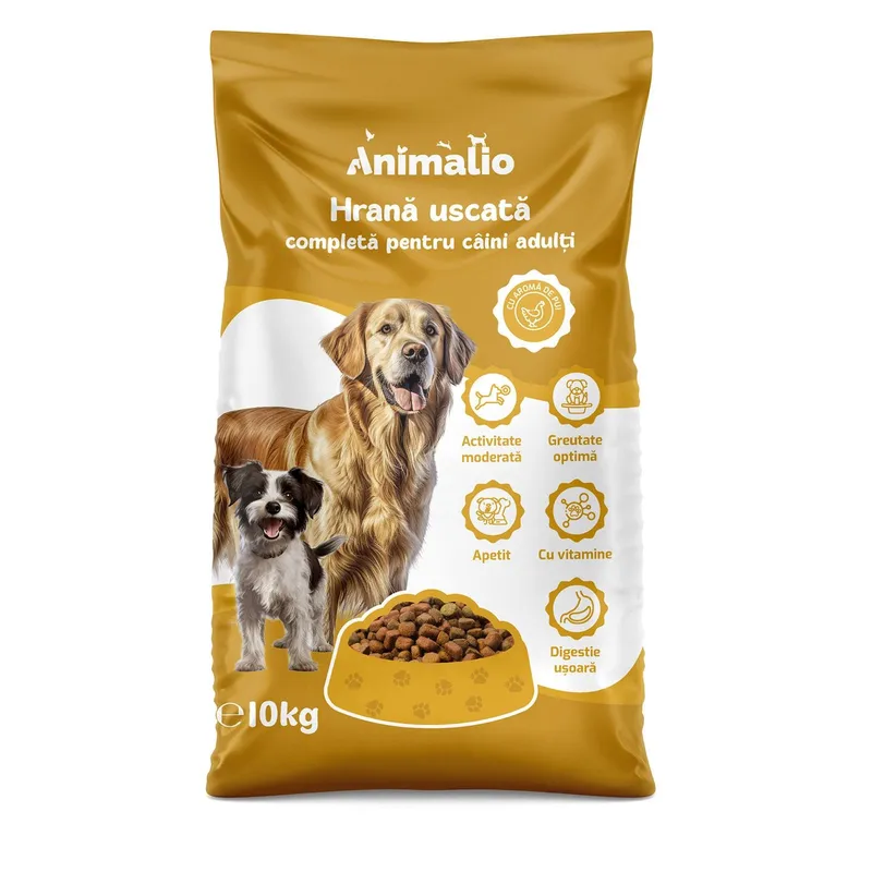 Hrana caini, Animalio Dog Pui 10 kg