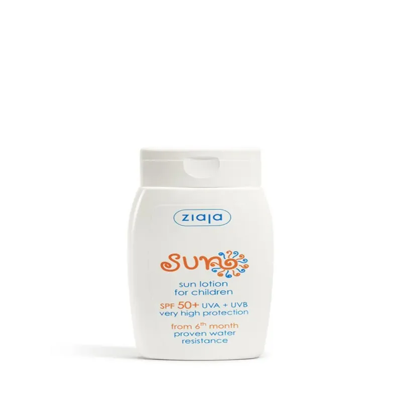 Lotiune pentru protectie solara Ziaja, pentru copii, SPF 50+, 125ml