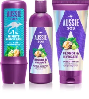 Aussie SOS Blonde & Hydrate set pentru par blond