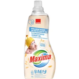 Detergent gel concentrat Baby, 60 spalari 1.5L