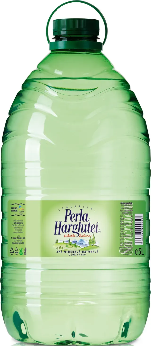 Apa carbogazoasa partial Perla Harghitei, 5 l