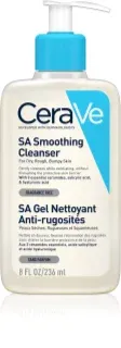 CeraVe Cleansers SA Smoothing Cleanser gel de cutatare si catifelare pentru tenul uscat