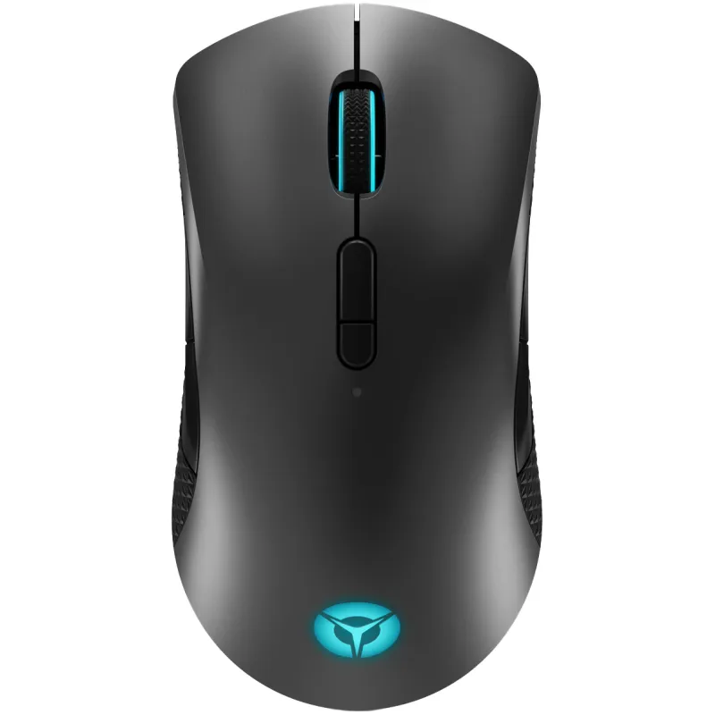 Mouse gaming wireless Lenovo Legion M600, iluminare RGB, 16k DPI, conectare Bluetooth, 2.4GHz sau wired, ambidextru, USB-C, Iron Grey