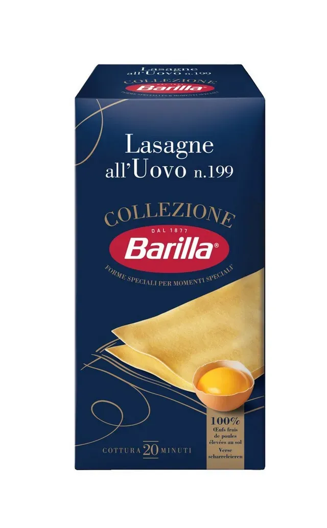 Foi de lasagna cu ou Barilla, 500g