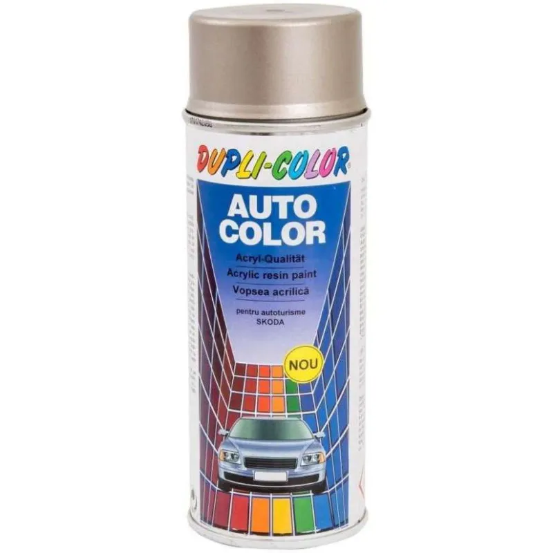 Spray auto Skoda Dupli-Color, 356353, bej sahara 9201 c