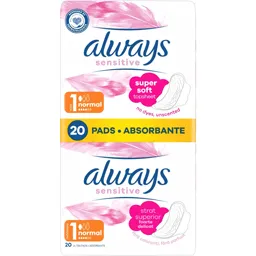 Absorbante Sensitive Normal, 20 bucati