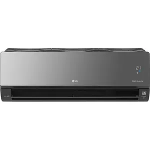 Aer conditionat LG Artcool Mirror AC12BK, 12000 BTU, A++/A+, Wi-Fi, Functie Incalzire, Inverter, Purificare aer, negru