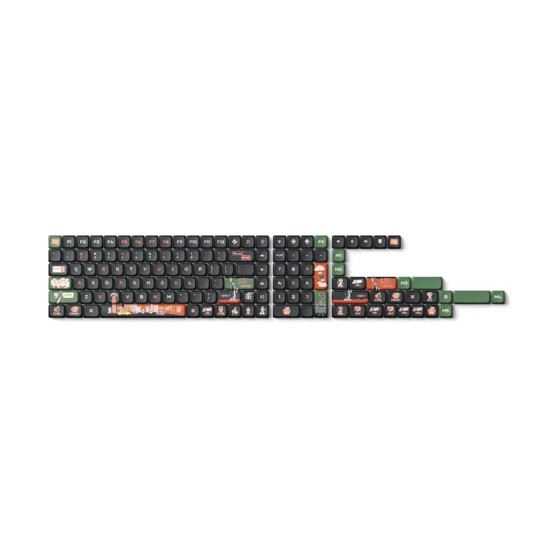 Kit butoane Keychron Low Profile LSA Dye-Sub PBT Keycaps Full Set - New York, 133 Taste
