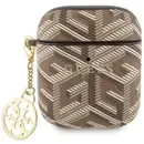 Guess GUA2PGCE4CW case for AirPods 1/2 - brown GCube Charm