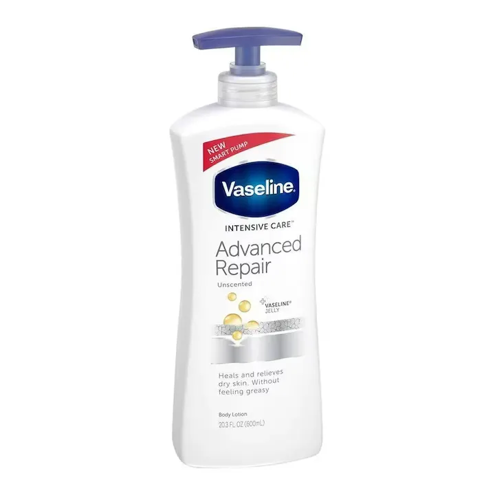 Lotiune de corp pentru piele uscata Vaseline Intensive Care Advanced Repair, 600 ml