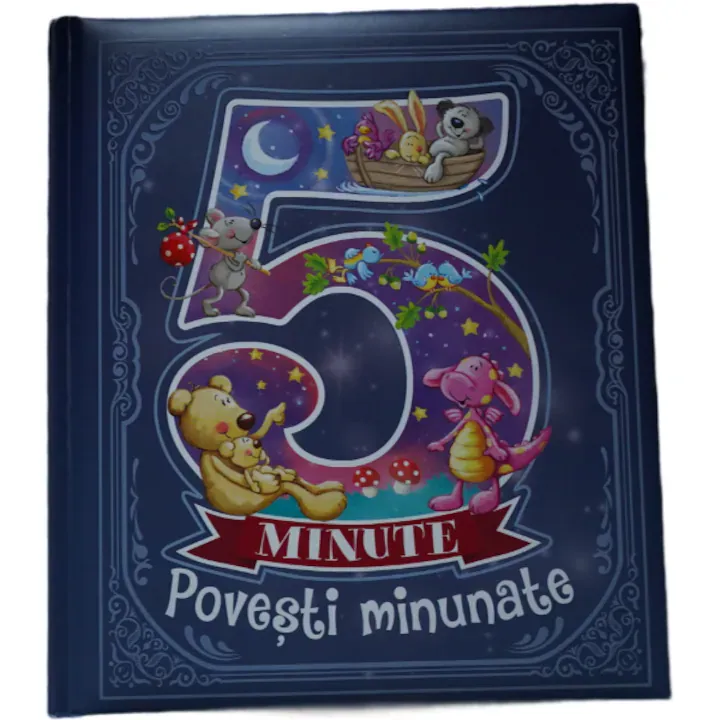 5 minute povesti minunate, editura Flamingo, culegere de povesti minunate, de spus la culcare, frumos ilustrate