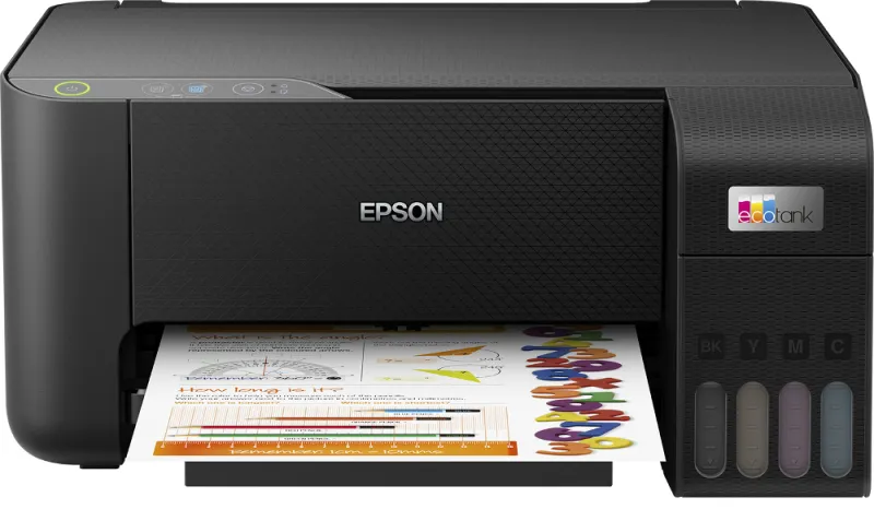 Multifunctional Inkjet Epson L3230, A4, Color, 10 ppm, USB, Negru