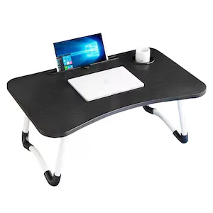 Masa pliabila multifunctionala pentru laptop sau mic dejun la pat, Negru