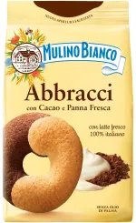 Biscuiti cu cacao si smantana Mulino Bianco Abbracci, 350 g