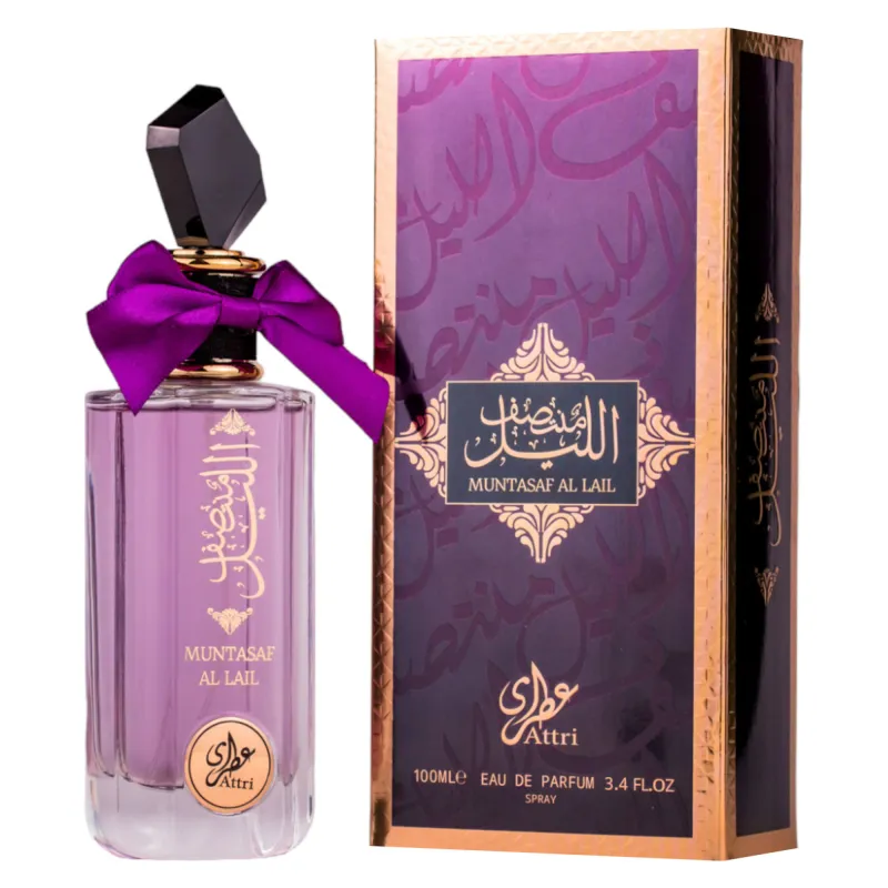 Apa de Parfum Muntasaf Al Lail Attri, Femei, 100 ml