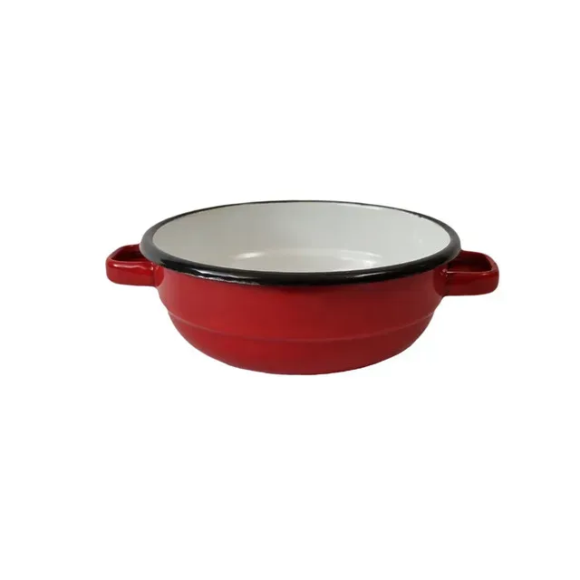 Castron taranesc din email, 16 cm, 1 l