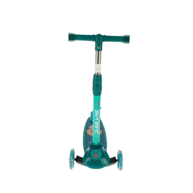 Trotineta cu 3 roti Silvis Teens pentru copii, 65 cm, albastru